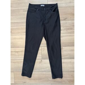 VRST Mens 2 Way Stretch Athletic Fit Performance Chino Pants Black  31 x 32